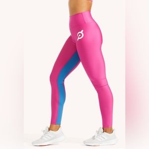 Peloton Show Up Rib Leggings Pink New